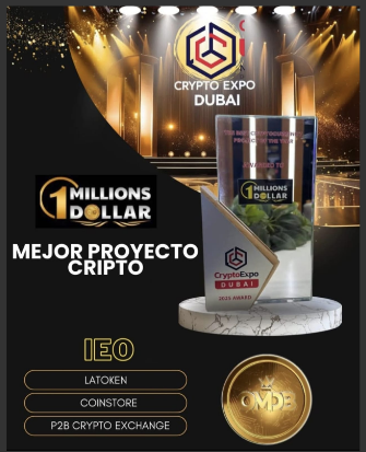 ¡Onemillionsdollar.com se corona  como Mejor Proyecto Cripto en la Crypto Expo Dubai 2025!  En un momento que nos llenó de orgullo y emoción, Onemillionsdollar.com fue reconocido como el Mejor Proyecto Cripto del Año en la prestigiosa. Crypto Expo Dubai 2025. Este premio no es solo un trofeo, ¡es la confirmación de que vamos por el camino correcto hacia la revolución financiera!  Pero esto no termina aquí?  ¡La historia continúa!